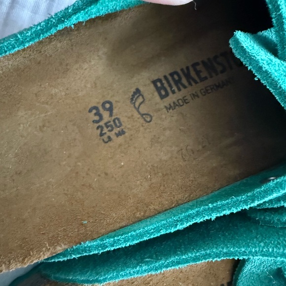 NWT Birkenstock Boston Suede Leather Clog Size 39 Regular/Wide - Picture 4 of 6